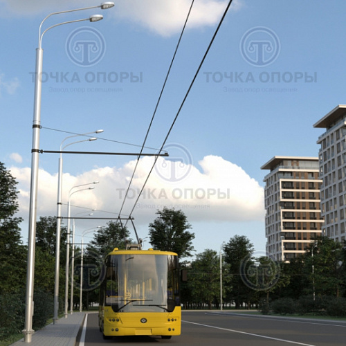 Опора контактной сети ТФ-2000-9,0-01