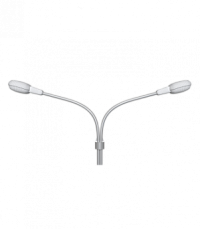 К2-2,0-2,0-180-Ф4 двухрожковый разнонаправленный под 180° консольный кронштейн