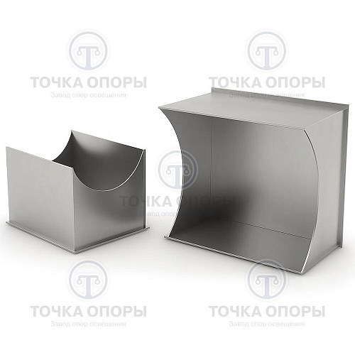 Опоры приварные неподвижные и скользящие МВН 370-63